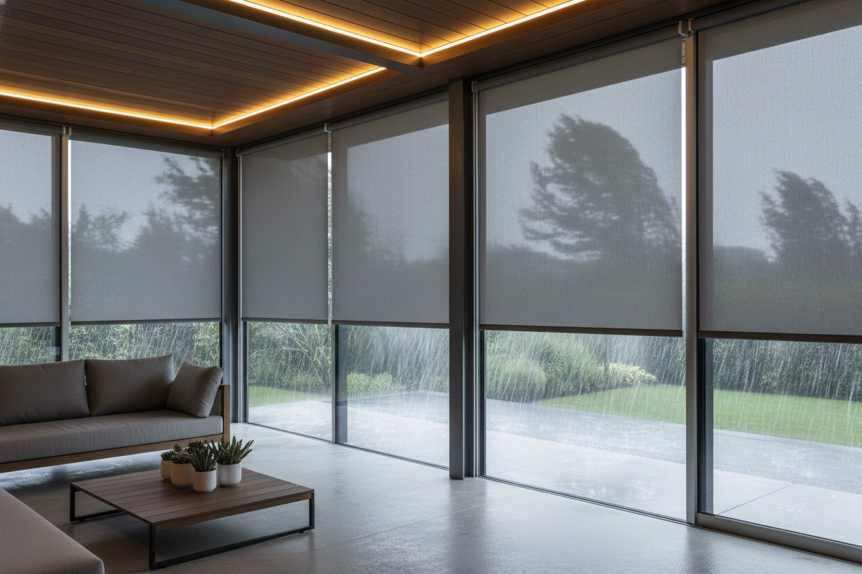 Do Wind-Resistant Outdoor Blinds Actually Work in a Real Storm?