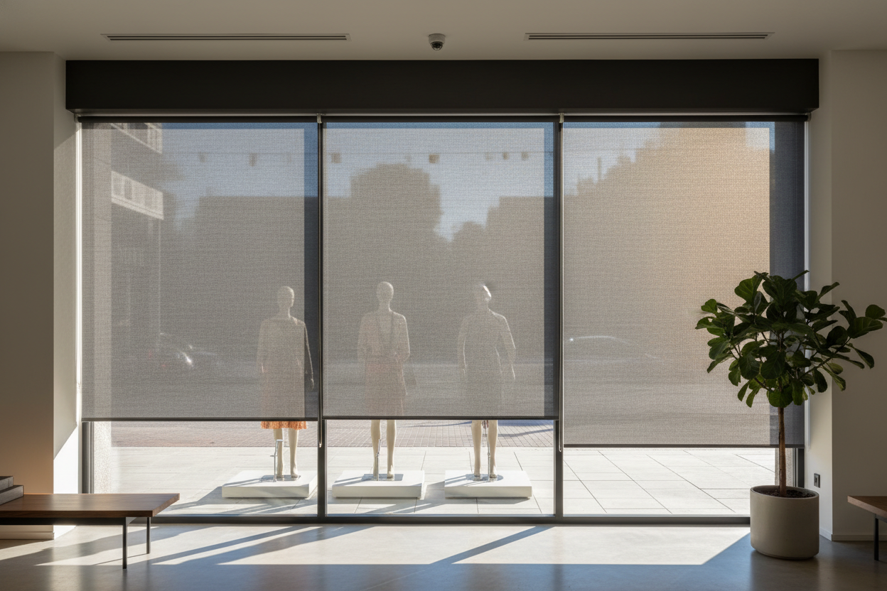 Why Most Blinds for Shop Windows Look Like a Cheap Cubicle