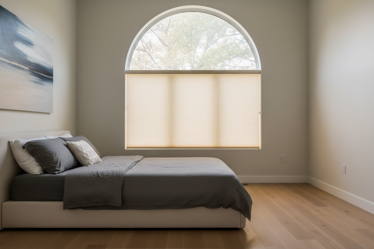 Do the Arch Blinds Home Depot Sells Ruin a Beautiful Window?