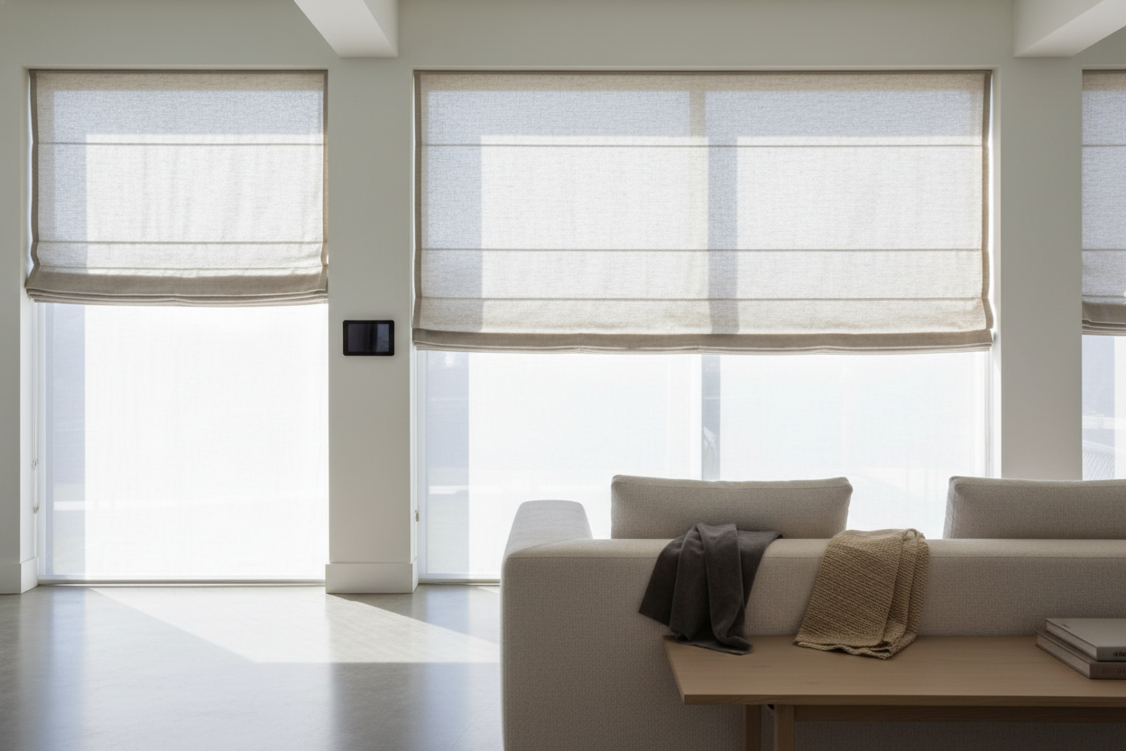 I Only Order Home Depot Custom Roman Shades in These 3 Fabrics