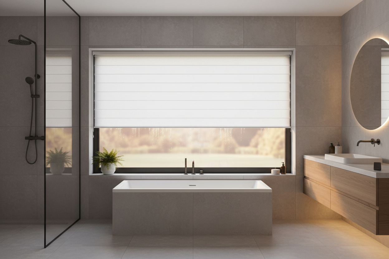 Will the Bathroom Shades Home Depot Sells Survive Your Steamy Shower?