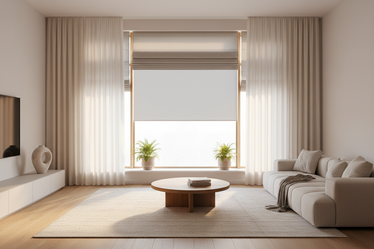 Why a Single Blind Shade for Window Privacy Always Looks Unfinished