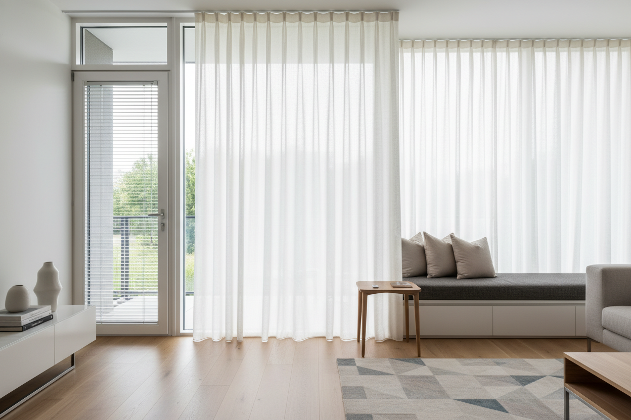 Why I Prefer Regular Windows With Shades Over Built-In Blinds