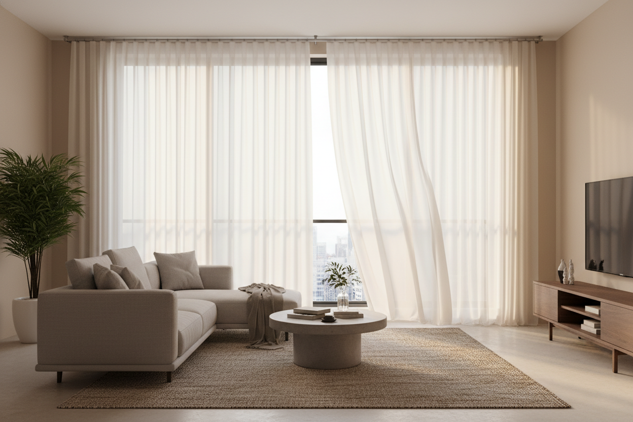 My Living Room Felt Bare Until I Installed Decorative Window Shades