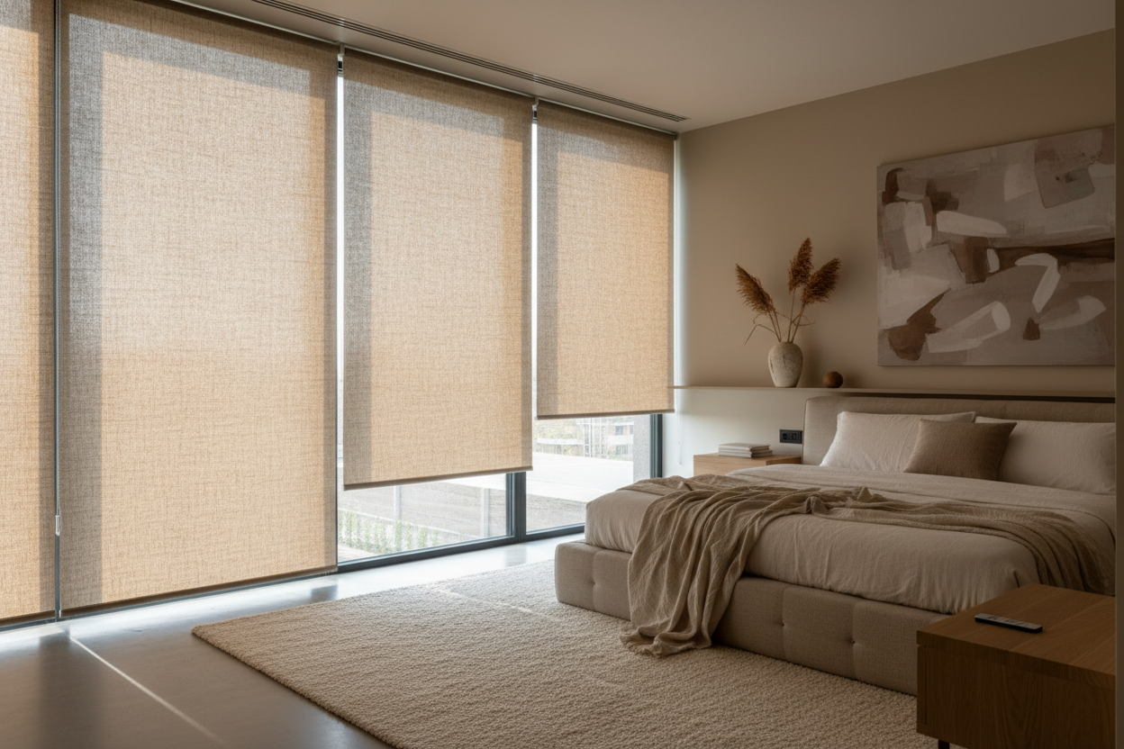 Your Neutral Room Looks Flat Because It Needs Textured Window Shades