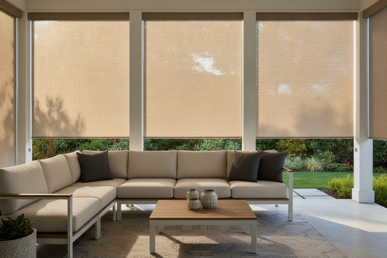 The 3 Rules I Follow When Styling Outdoor Roll Up Shades for Porch