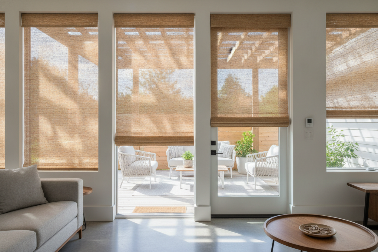 I Skipped the Screened Addition and Hung Porch Shades Instead