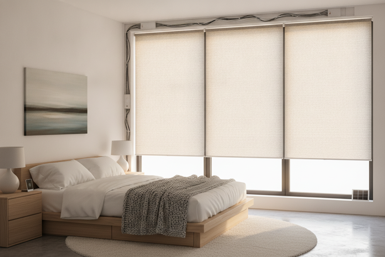 I Was Terrified of Wiring, So I Tried an Automated Roller Blinds DIY