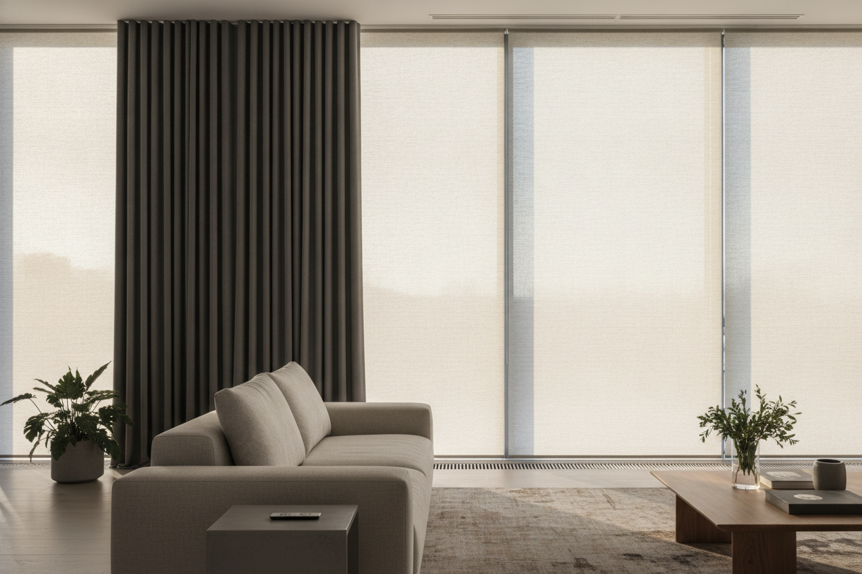 How to Stop Motorized Indoor Solar Shades From Looking Corporate