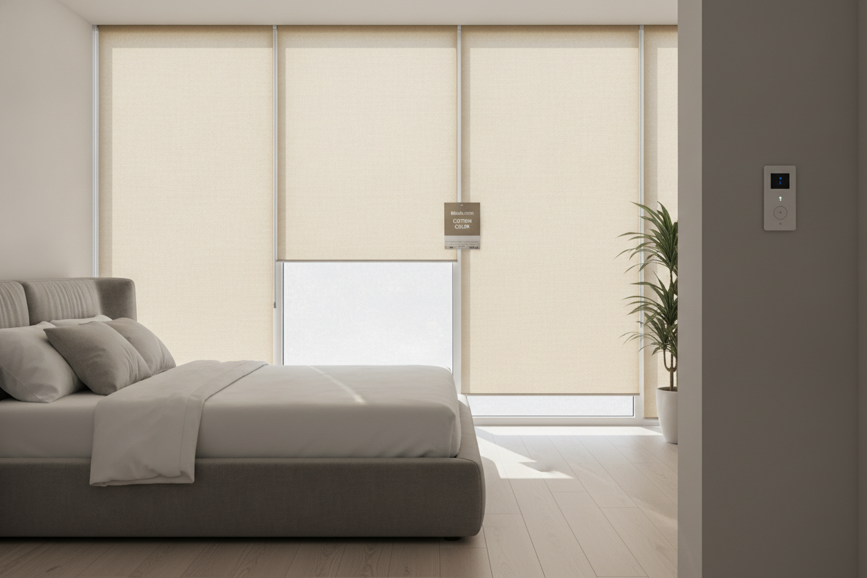 I Swapped My Stark Shades for the Blinds.com Cotton Color