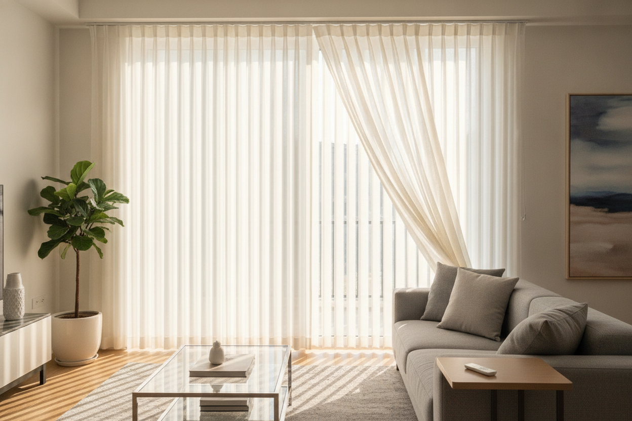 How to Hide PVC Vertical Blinds Without Losing Your Deposit