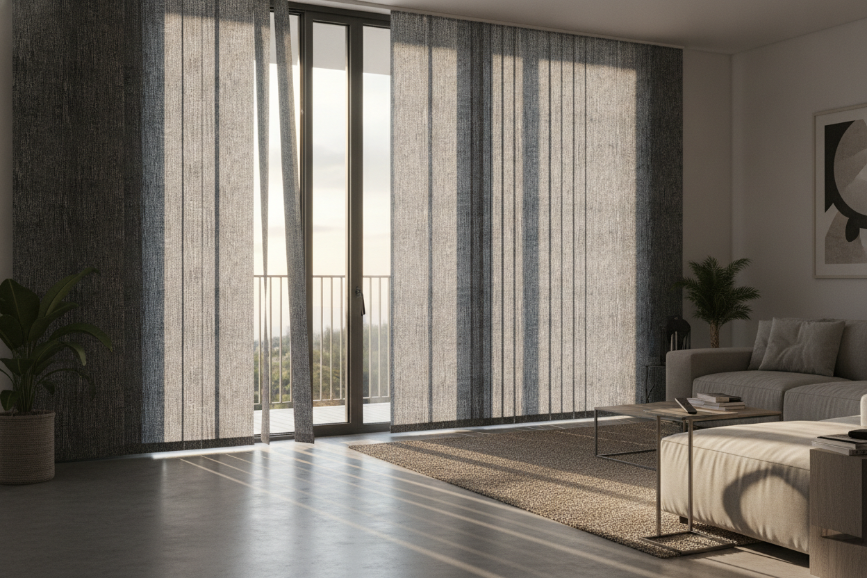 I Finally Ordered Custom Vertical Blinds for Windows (And Skipped White)