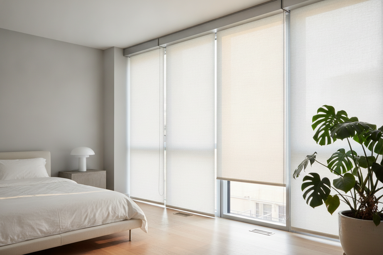 How a Cassette Valance Stops Roller Shades From Looking Unfinished
