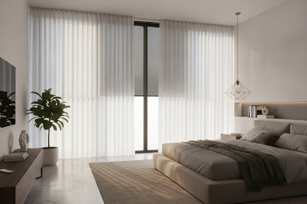 Do You Really Need Both Shades and Curtains on One Window?