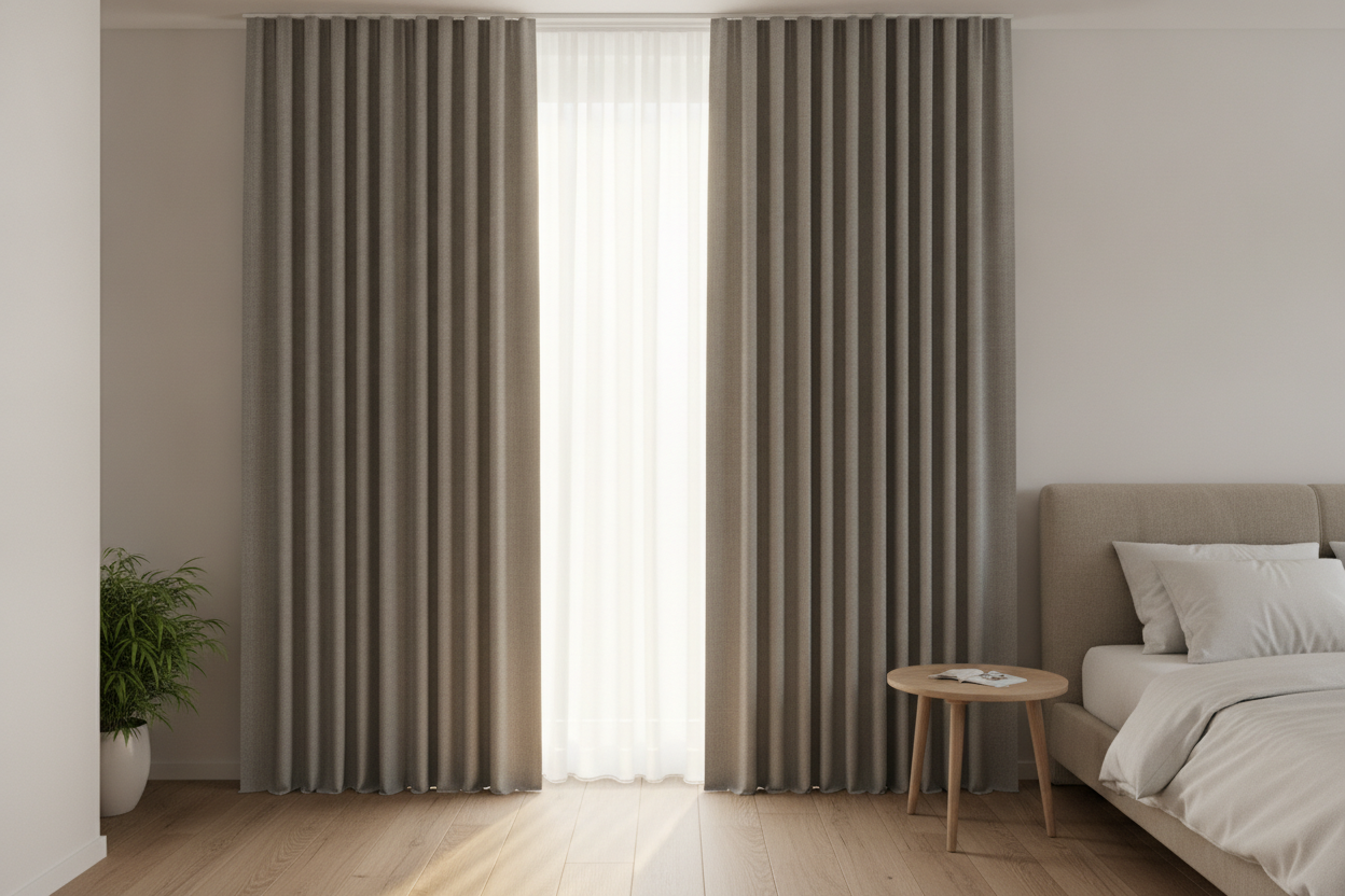 Why I Swapped My Rubbery Drapes for Non Toxic Blackout Curtains