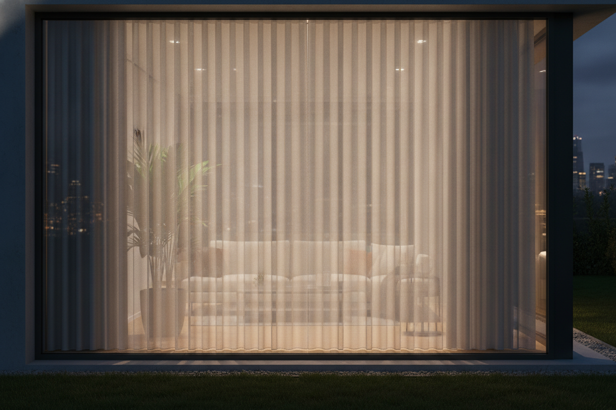 The Fishbowl Effect: Do Semi Sheer Curtains Provide Privacy at Night?