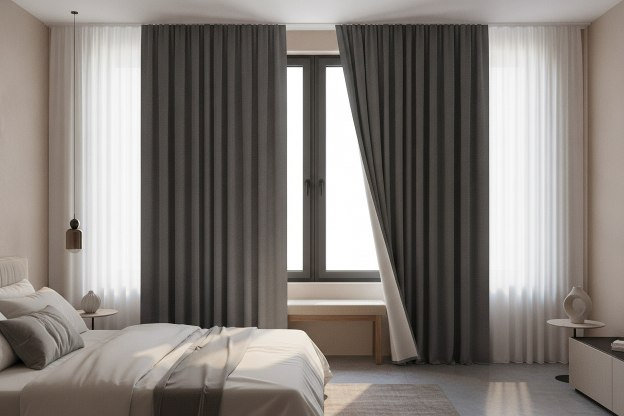 I Stopped Using Flimsy Drapes: The Case for Double Lined Blackout Curtains