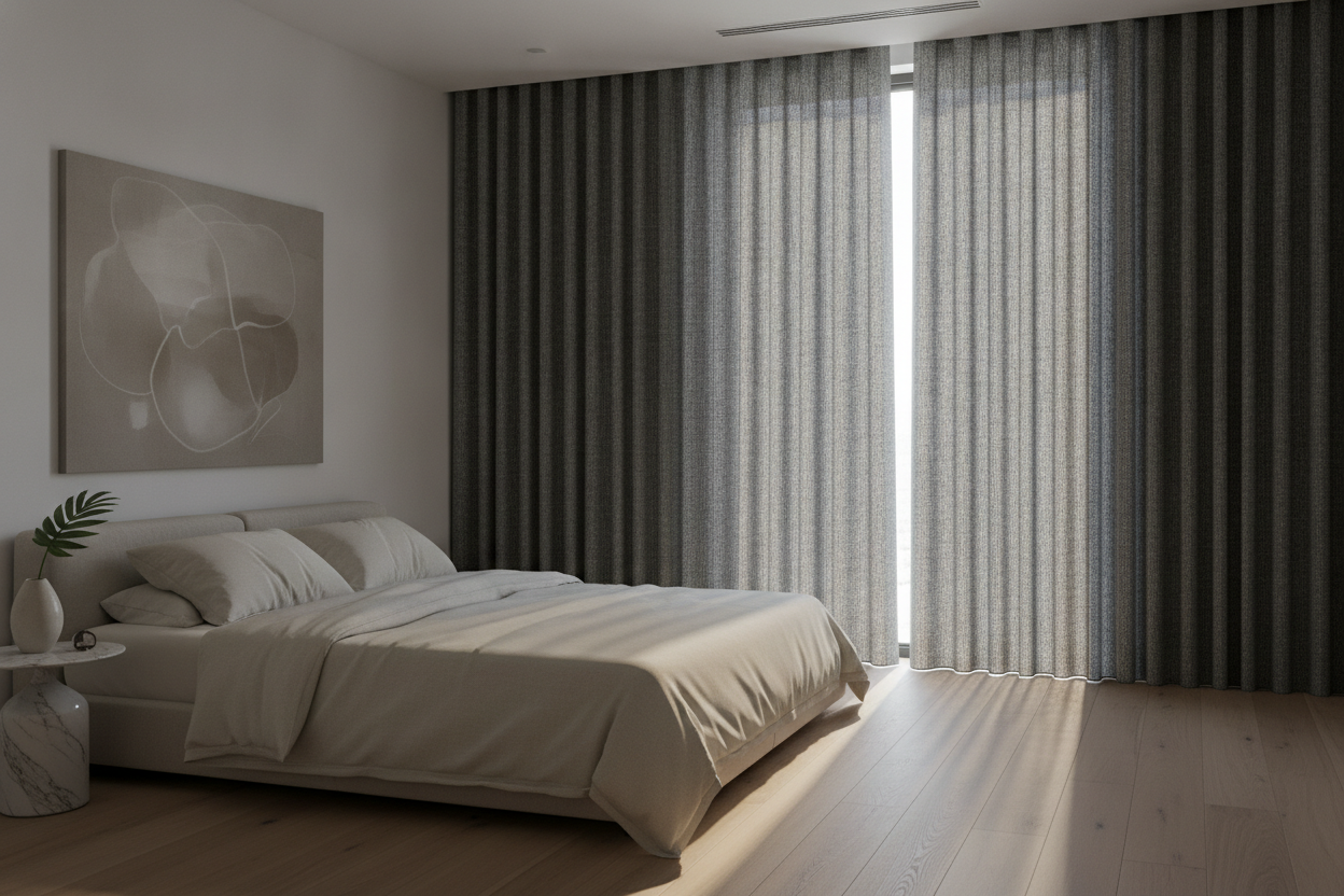 I Finally Found Blackout Woven Curtains That Actually Look Organic