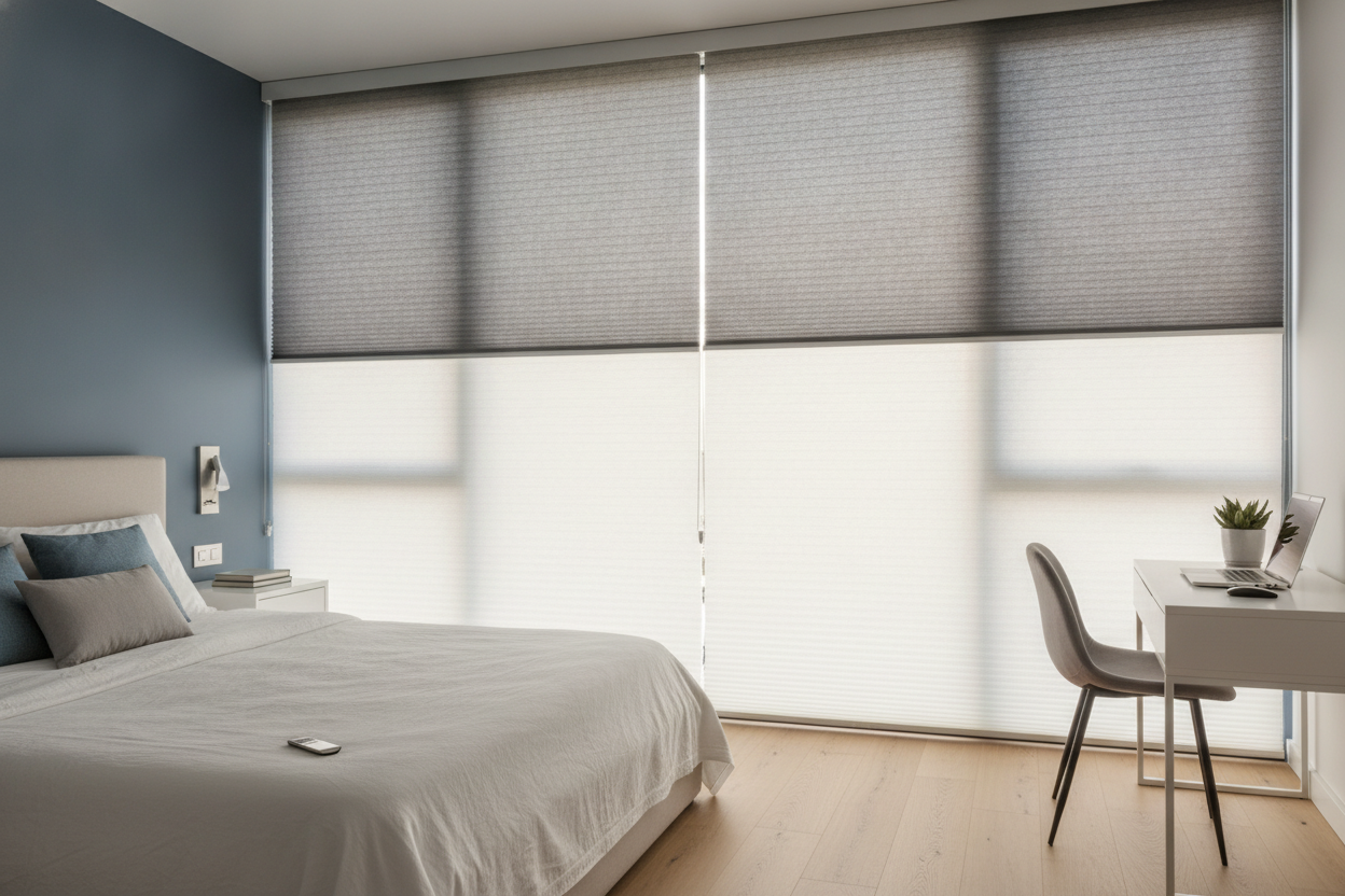 How Top Down Bottom Up Day Night Shades Fixed My Awkward Guest Room