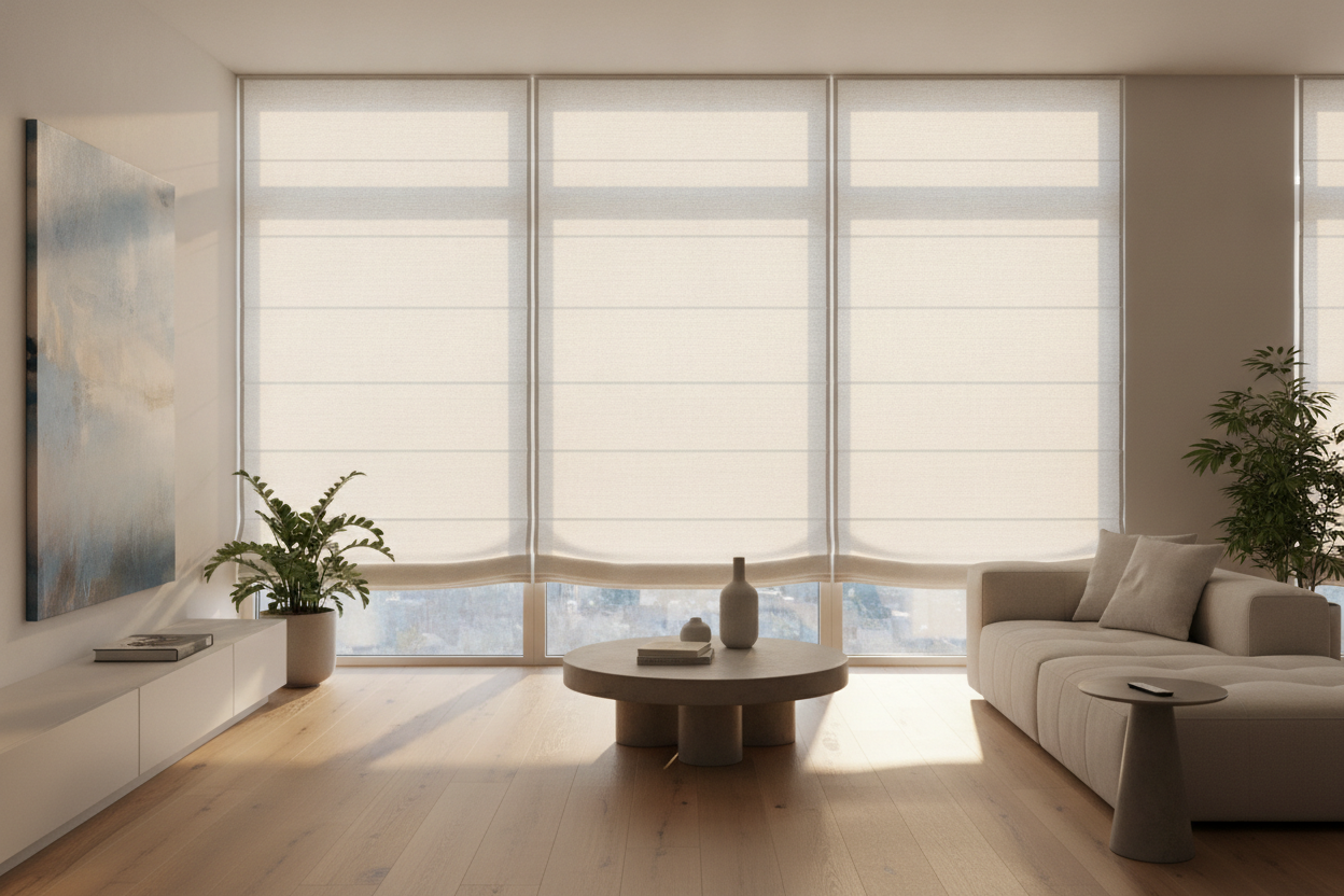 Can a $20 IKEA Roman Shade Actually Look Like Custom Linen?