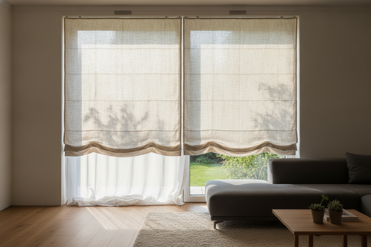 The Lining Mistake Ruining Your New Linen Roman Blind