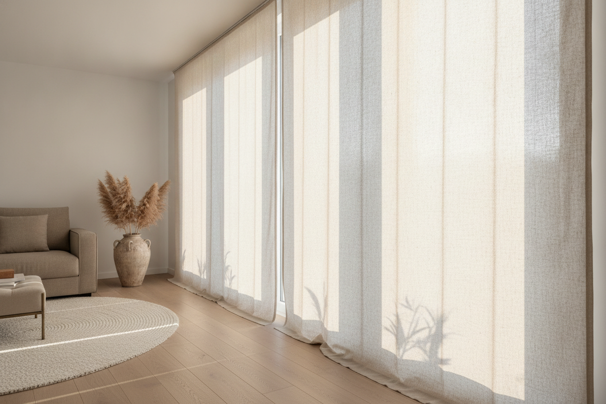 Stop Ironing Your Linen Blinds: Roman Shades Are Meant to Look Relaxed