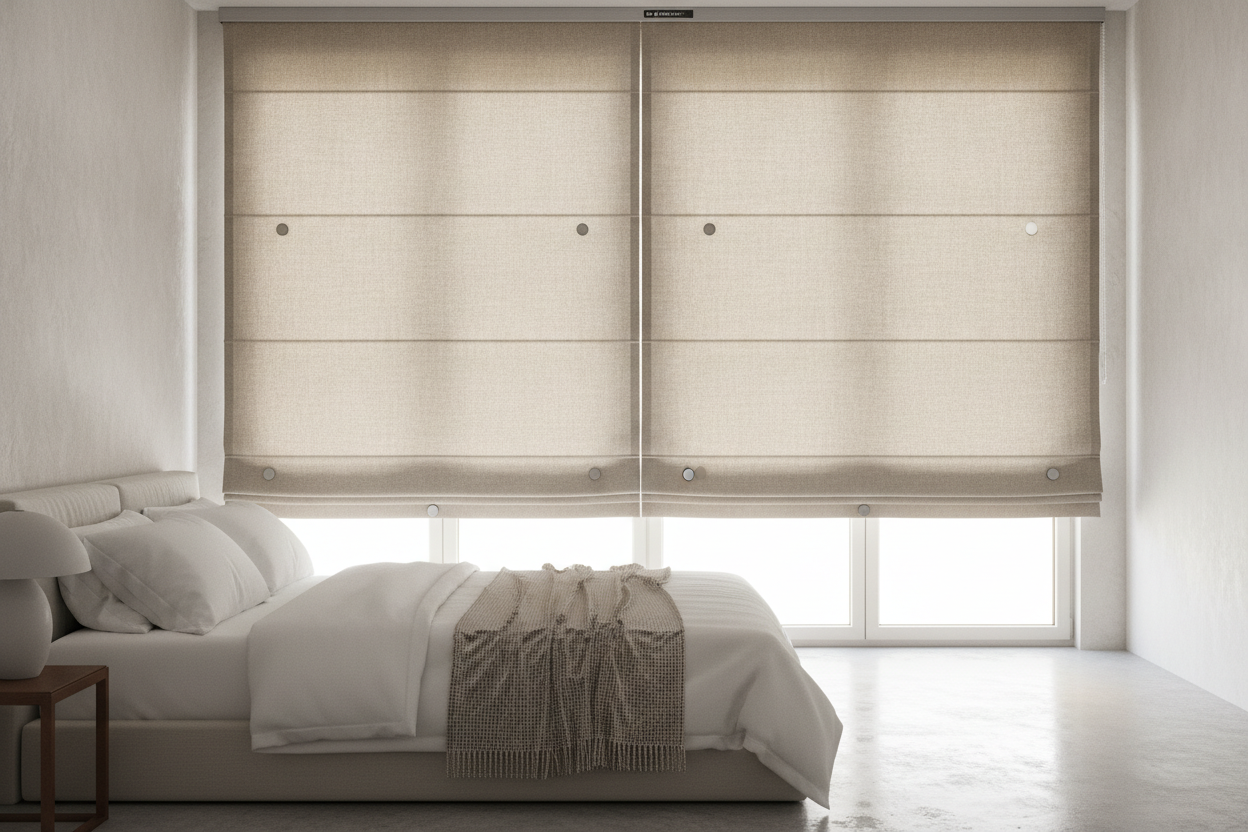 Do Magnets for Roman Shades Actually Hold Up Heavy Linen?