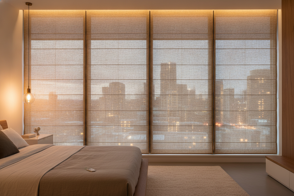 Your Jute Blinds Look Great by Day (But They're See-Through at Night)