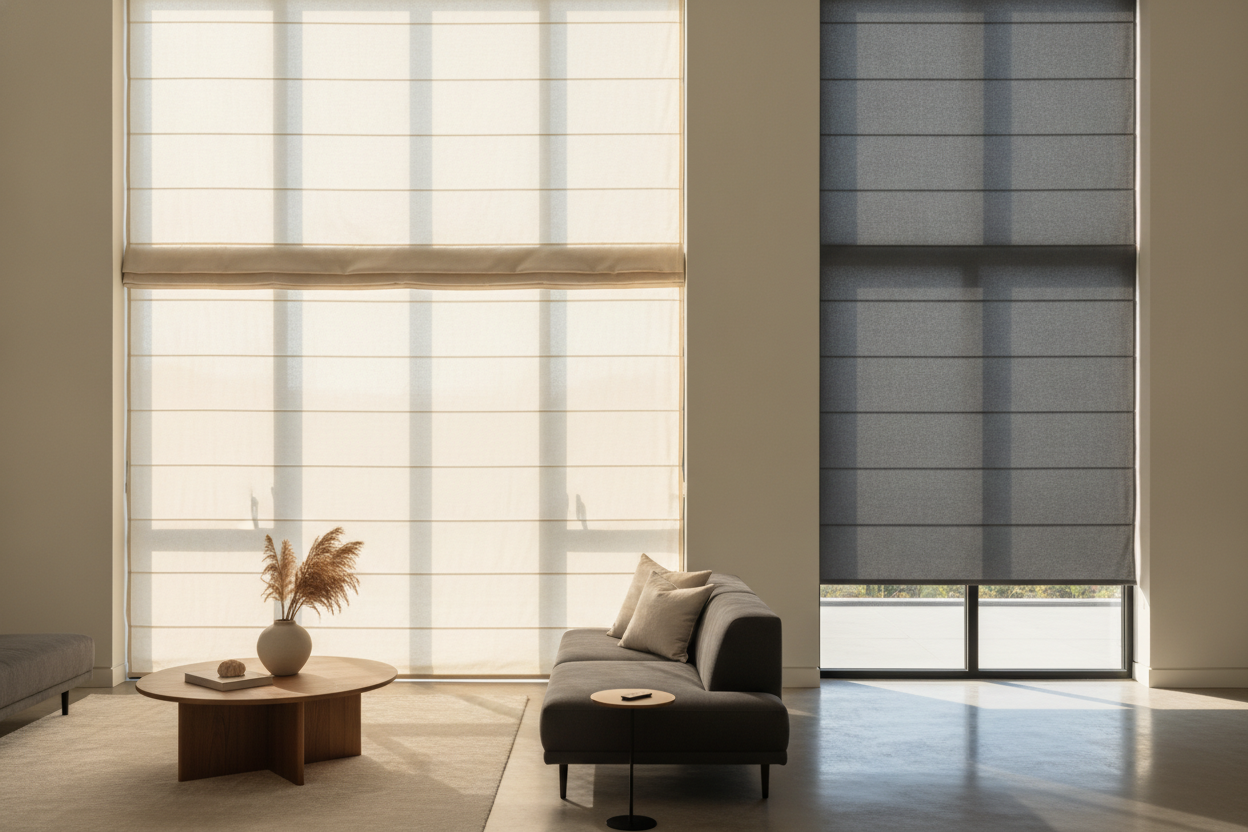 Blindsgalore Roman Shades vs Rollers: Which Actually Looks Expensive?