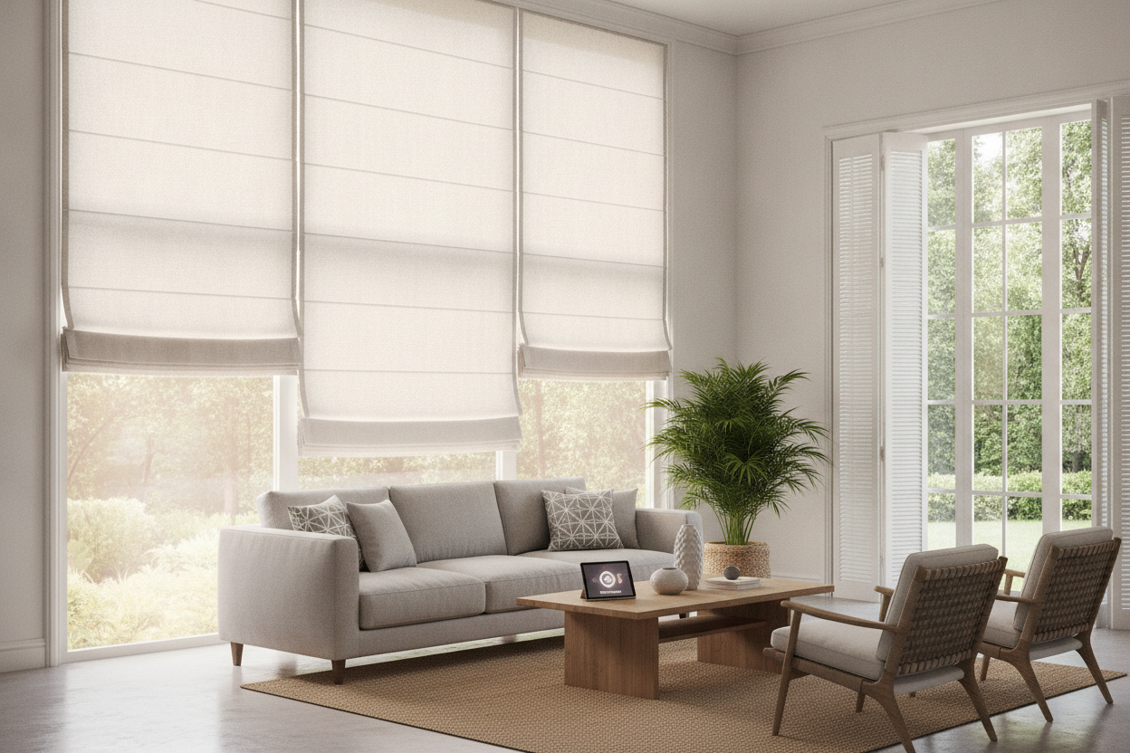 I Settled the Plantation Shutters vs Roman Shades Debate in My Own Home