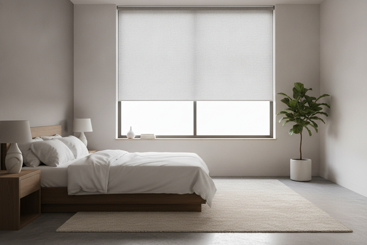 Why I Always Use a Reverse Roll Roller Shade (Except in Bedrooms)