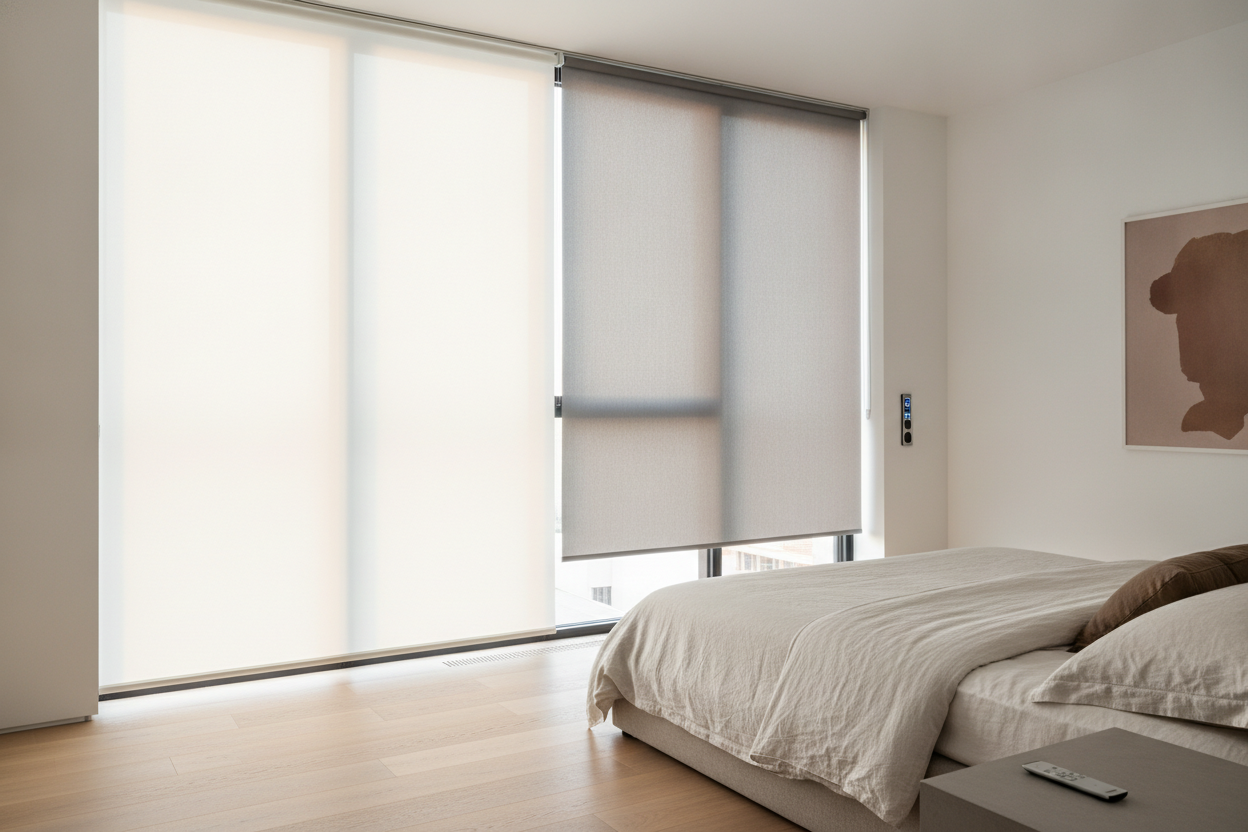 I Swapped My Smart Shades for a Basic Spring Roller Blind