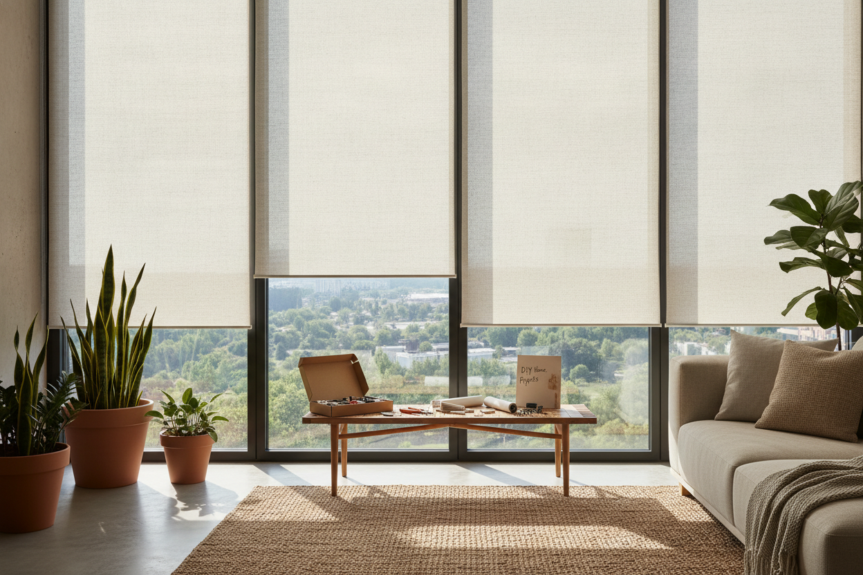 I Saved a $300 Custom Shade With a Basic Roller Blind Repair Kit
