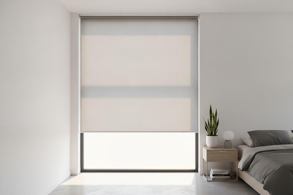 I Swapped Dusty Slats for Small Window Roller Blinds (Here's Why)