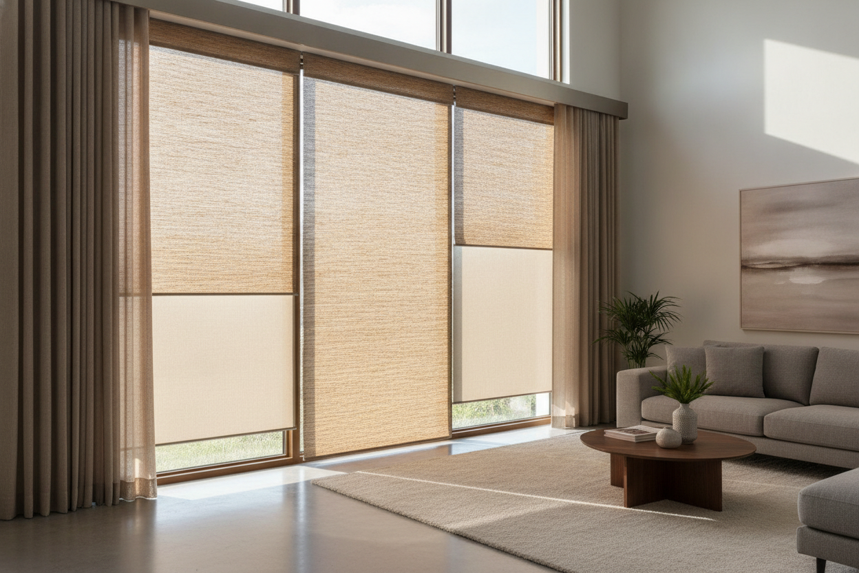Your Woven Wood Shades With Privacy Liner Look Weird From the Street