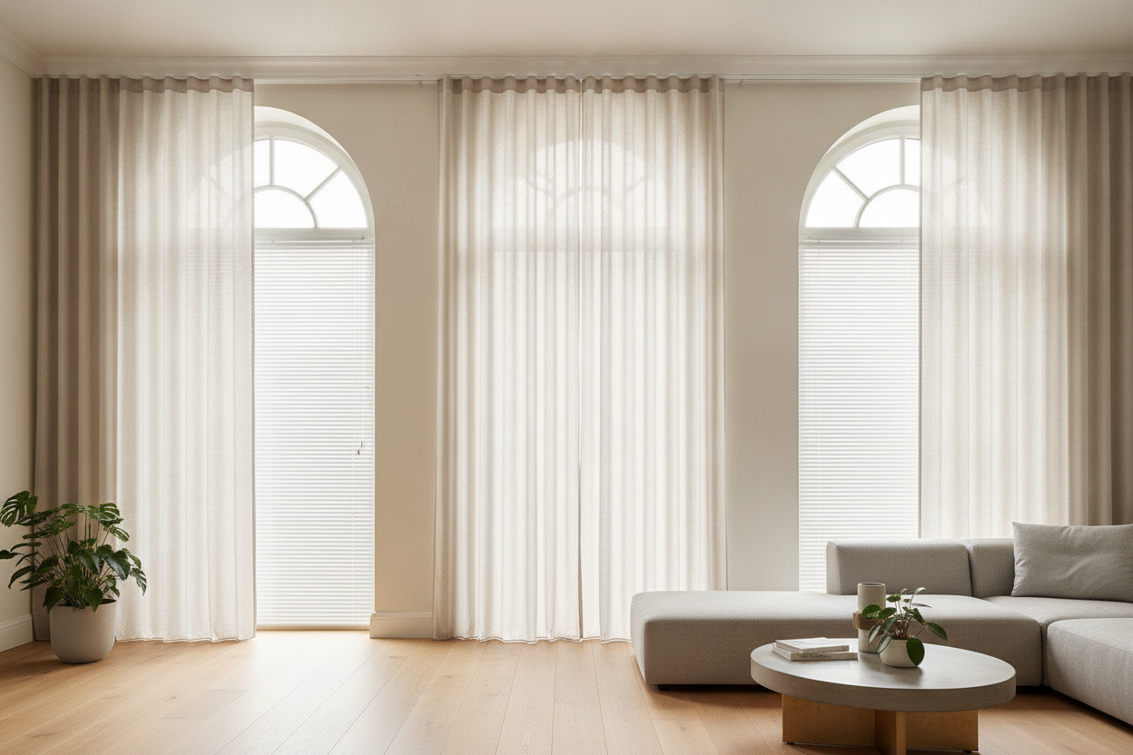 I Finally Found Shades for Arched Windows That Don't Look Dated