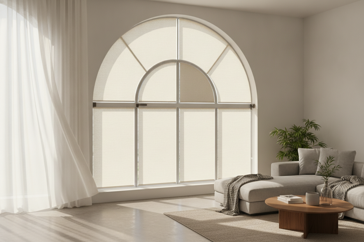 Why I Insist on Arch Window Shades That Open and Close