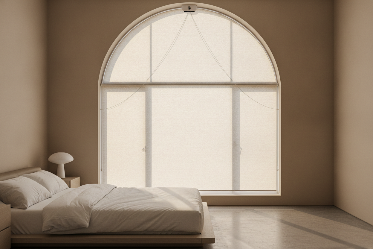 How I Made a $10 Redi Shade Arch Look Surprisingly Chic