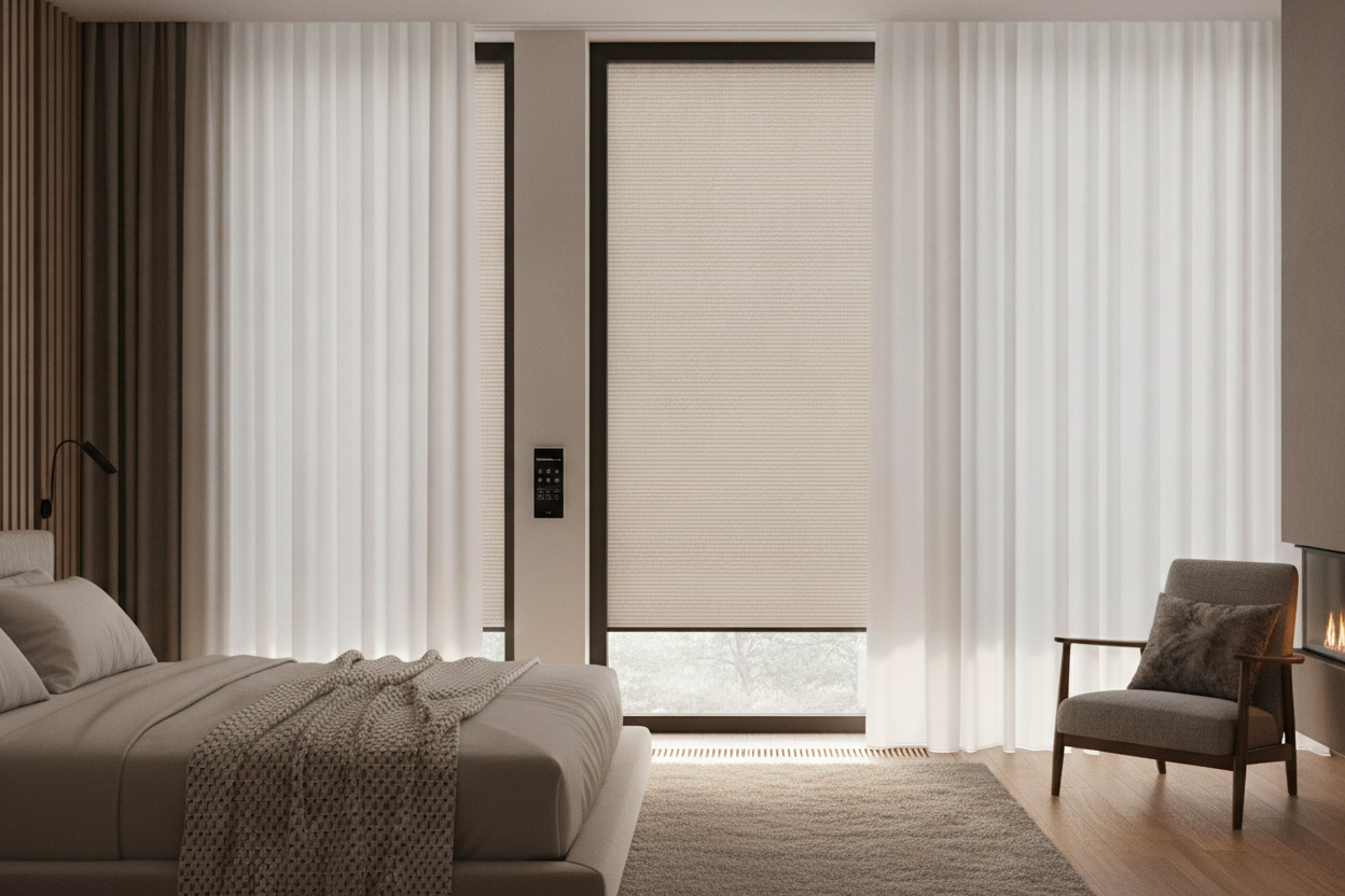 How I Use Cellular Shades for Insulation (But Hide Them Completely)