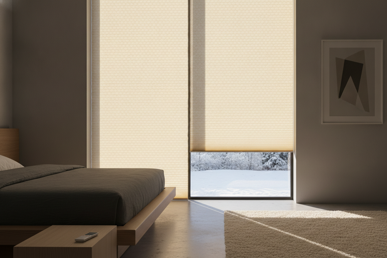 Do Insulated Cellular Shades Actually Keep a Freezing Room Warm?