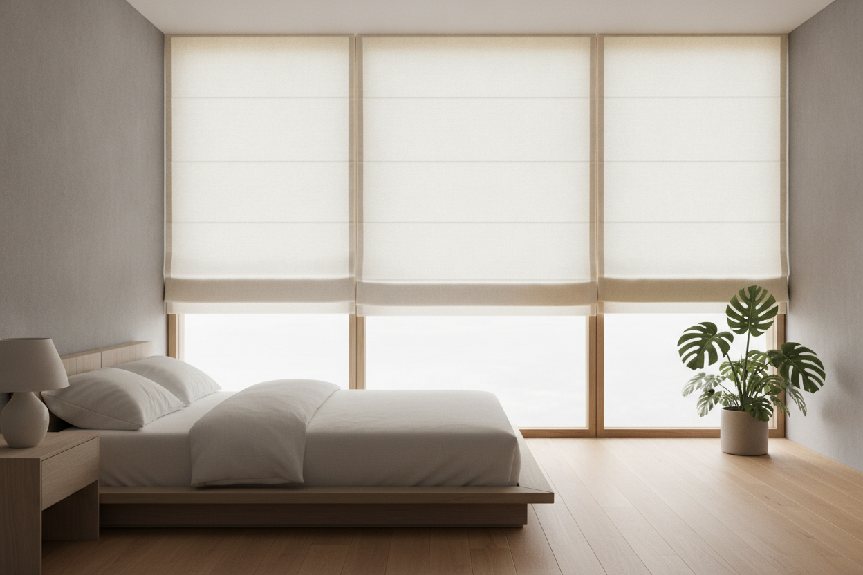 The Lining Mistake Ruining Your White Cordless Roman Shades