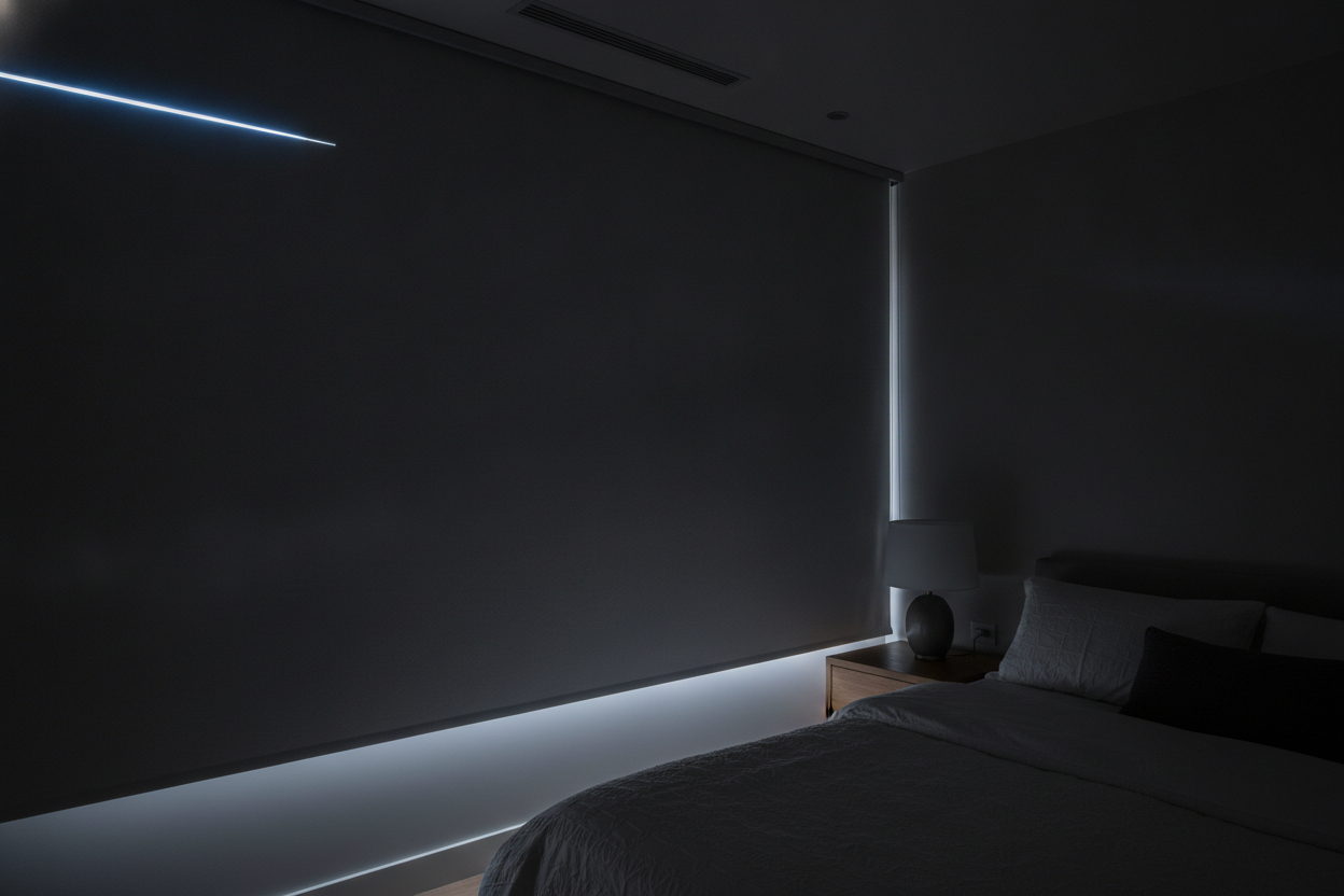 Why Your Blackout Room Darkening Shades Still Let the Streetlights In