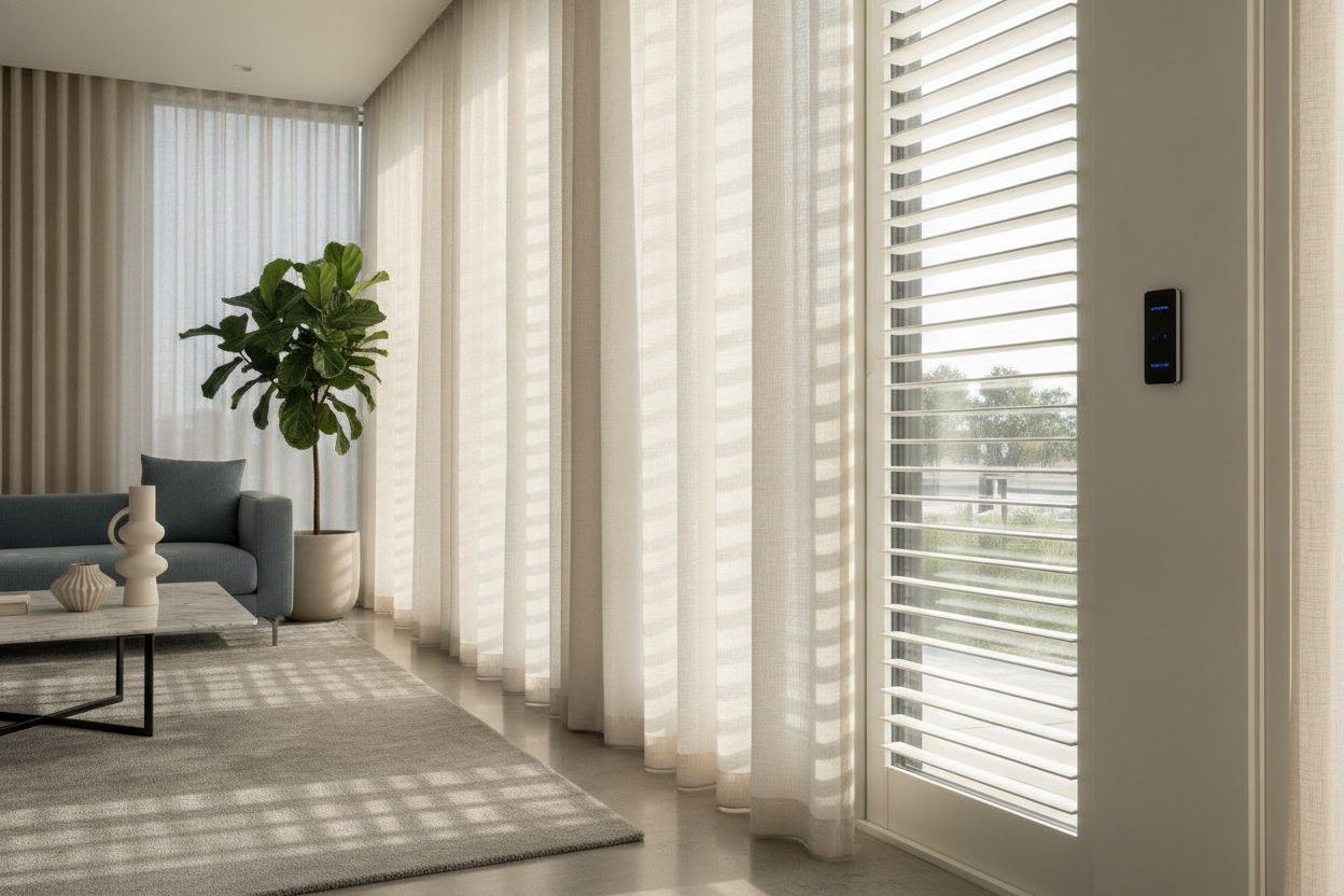 Stop Leaving Windows With Plantation Blinds Bare (Do This Instead)