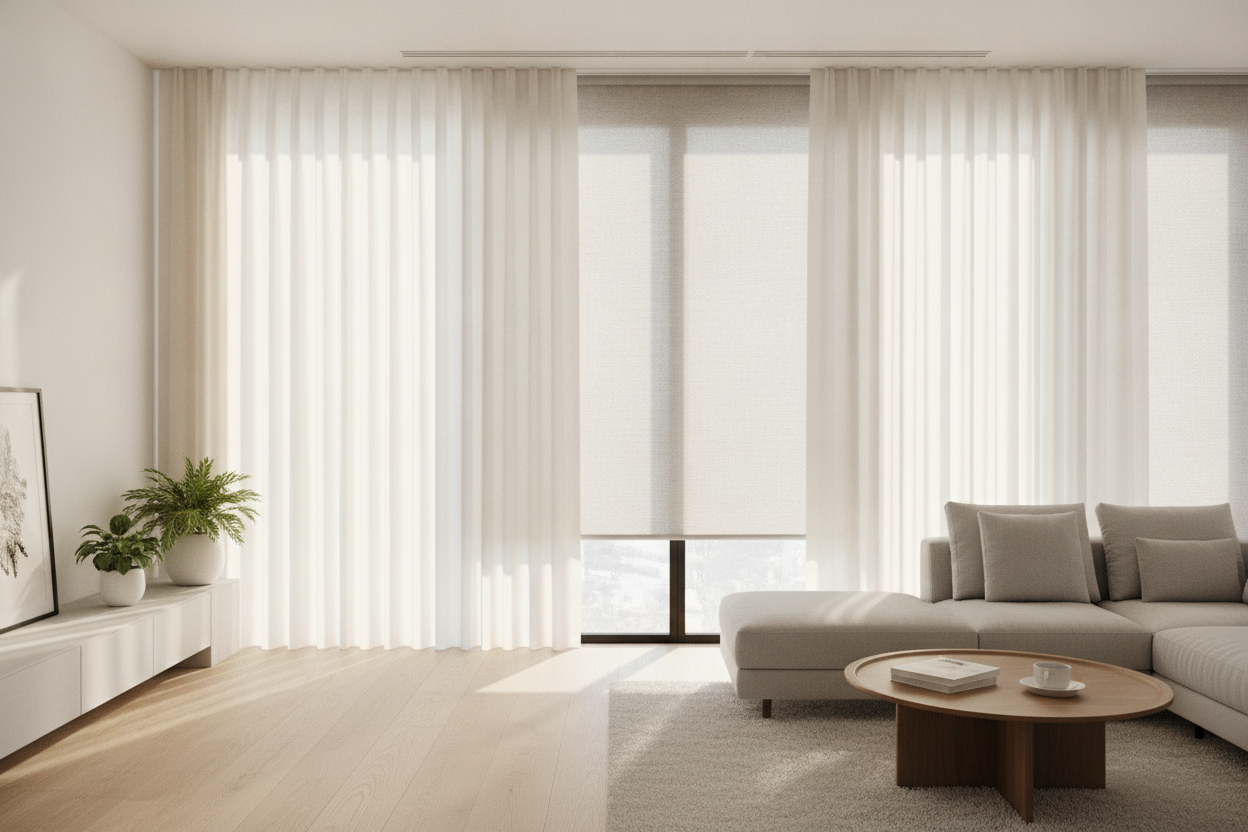 Why Your Window Curtain Blinds Combo Looks So Clunky