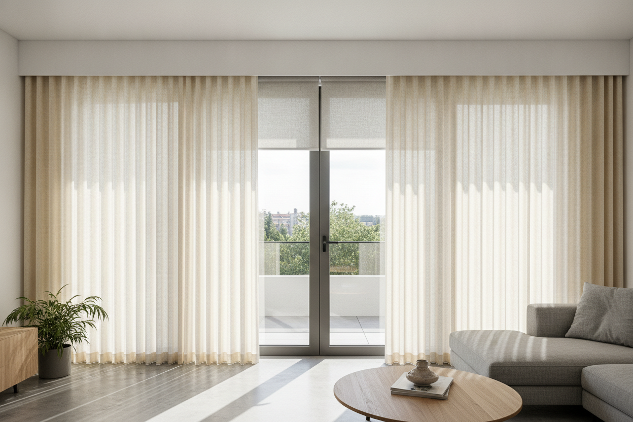 How I Finally Hid That Ugly Vertical Blind Headrail