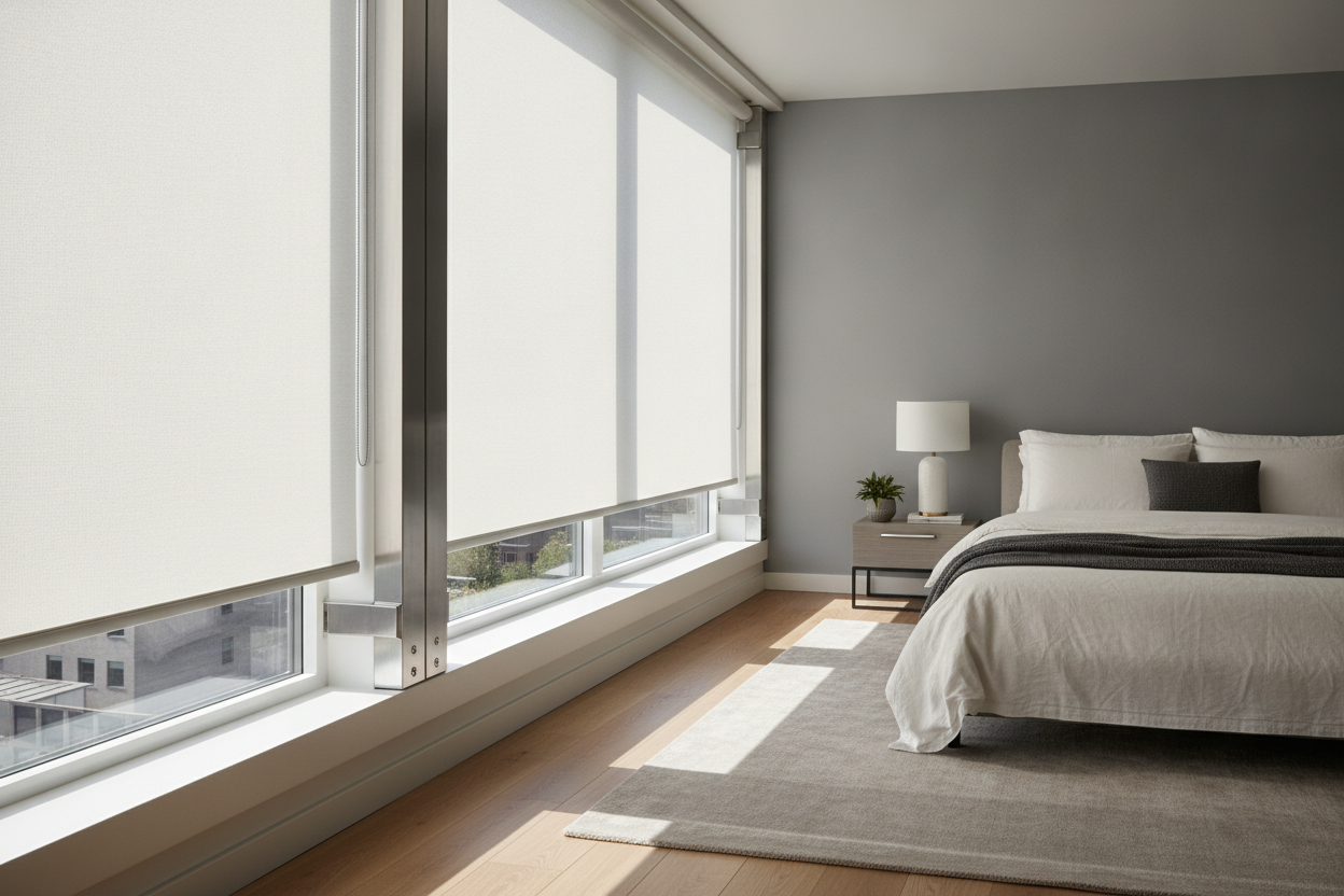 Your Exposed Roller Shade Mounting Bracket Looks Unfinished