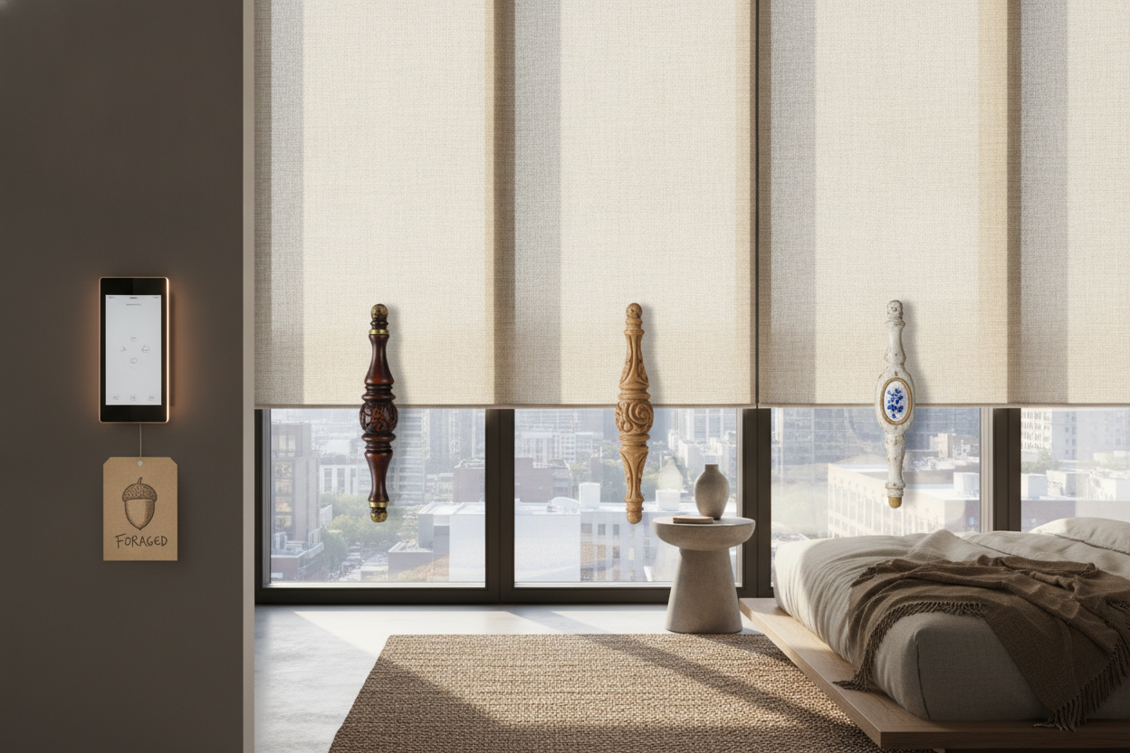 Why I Forage for Vintage Roller Shade Pulls Instead of Buying New