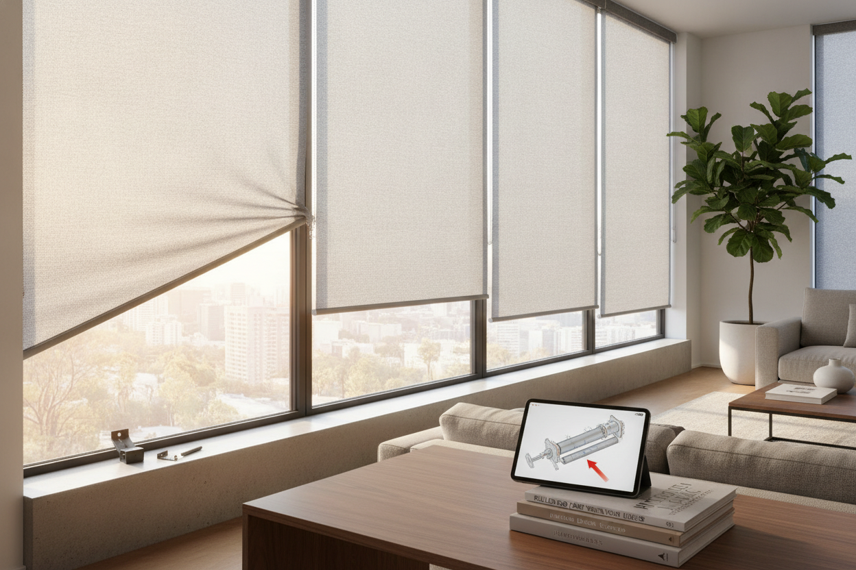 Pulled Too Far? When Your Levolor Roller Shade Won't Roll Up