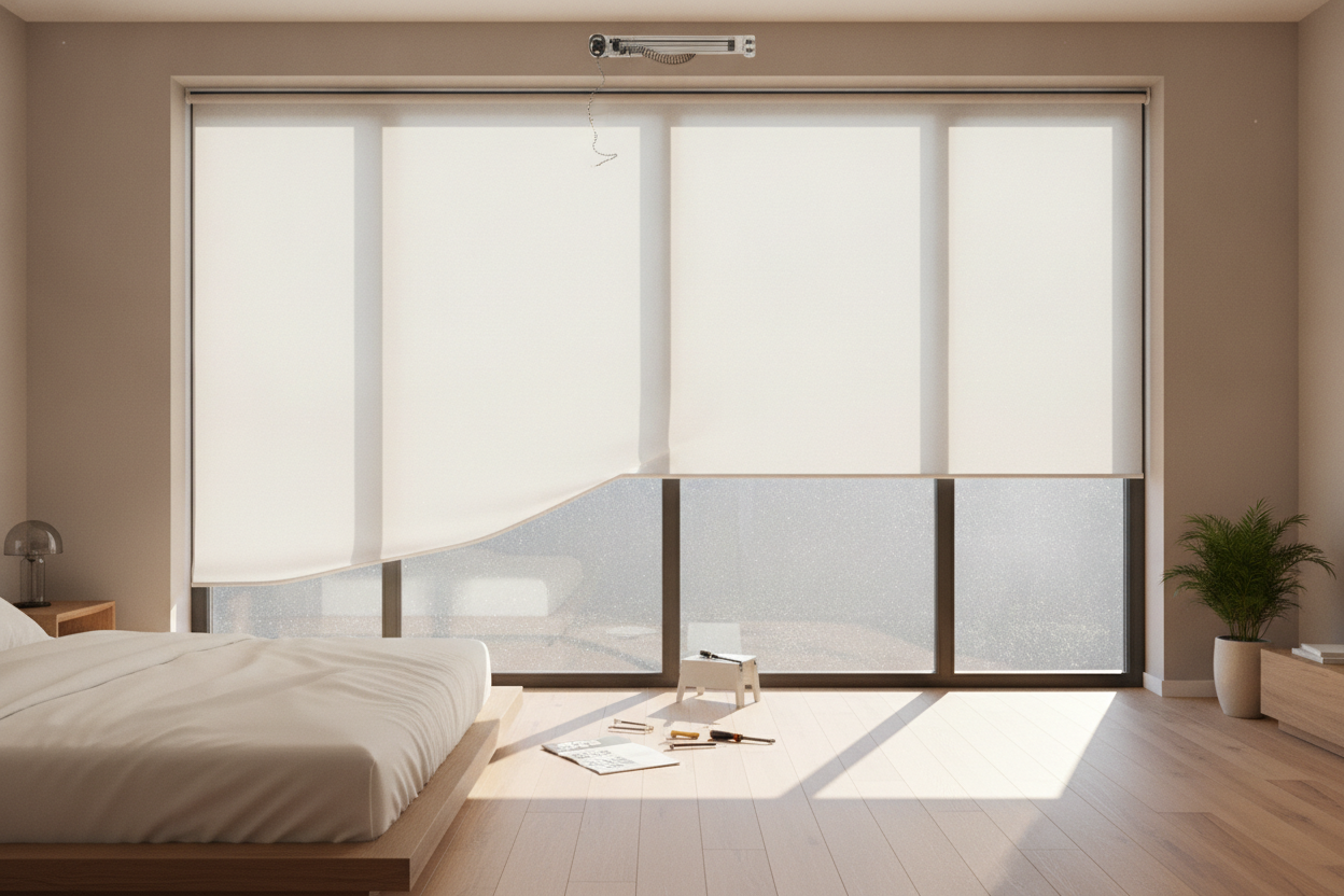 Don't Toss It: The 3-Minute Fix When Your Roller Blind Won't Stay Down