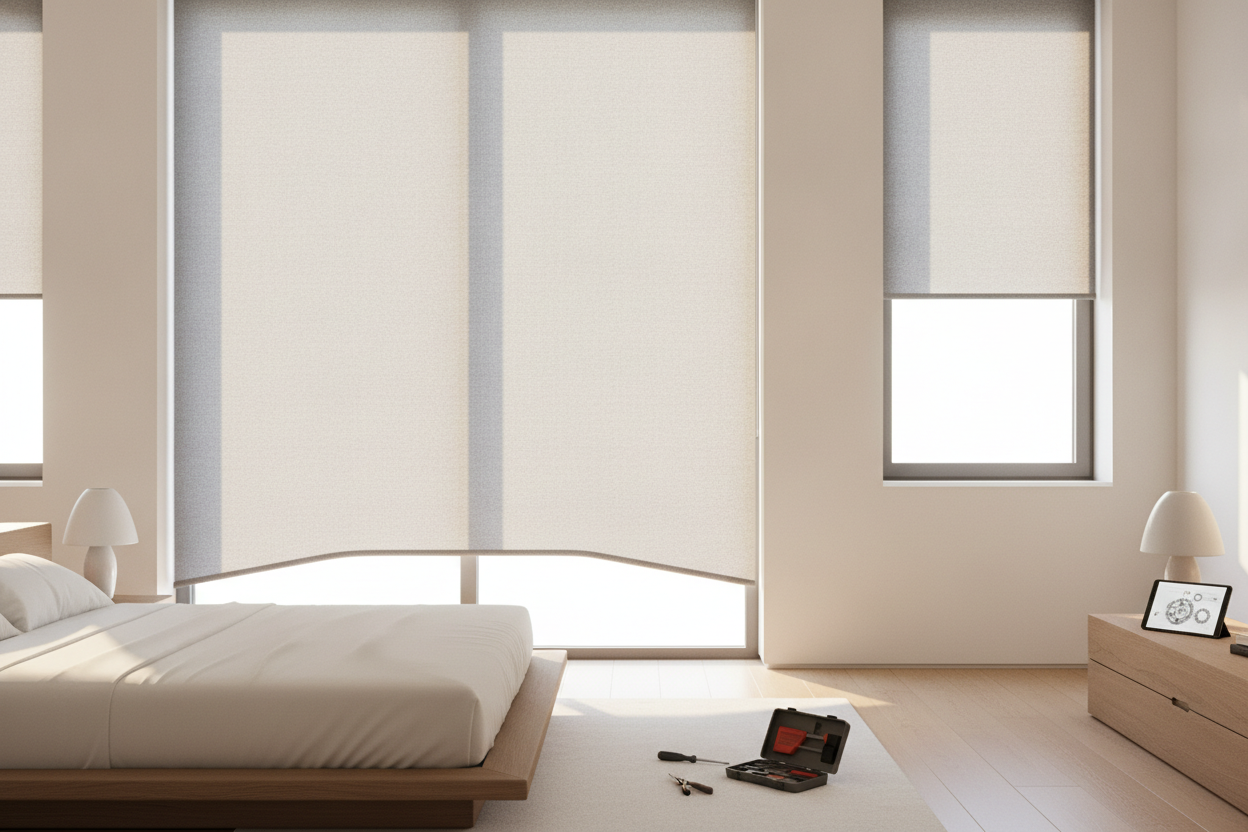 Why I Never Panic Over a Roller Shade Stuck Down (And My 3-Step Fix)